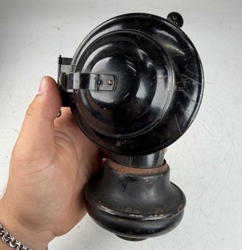 Antique kerosene bicycle lamp - kerosene,